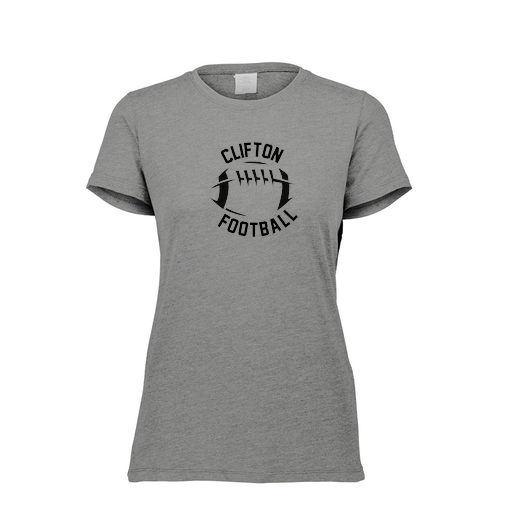 [FTSCUBGY-FAXS-LOGO2] Ladies Ultra-blend T-Shirt (Female Adult XS, Gray, Logo 2)