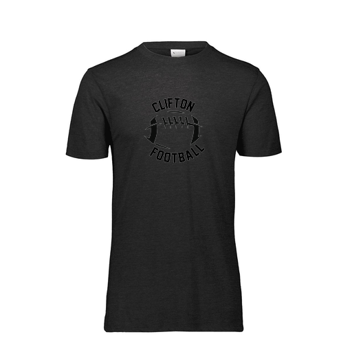 [FTSCUBBK-AS-LOGO2] Decker Men's Tri-Blend T-Shirt - Short Sleeve (Adult S, Black, Logo 2)