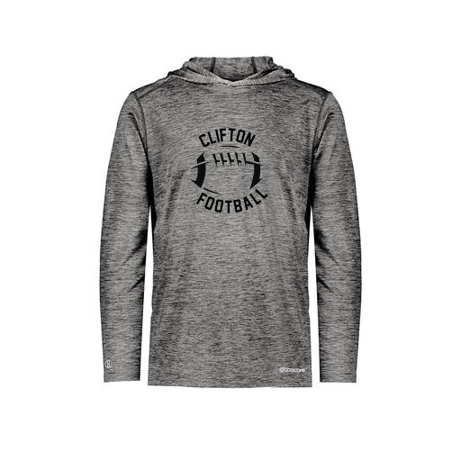 [FOLHCGBK-AS-LOGO2] Decker Men's Charge Hoodie (Adult S, Black, Logo 2)