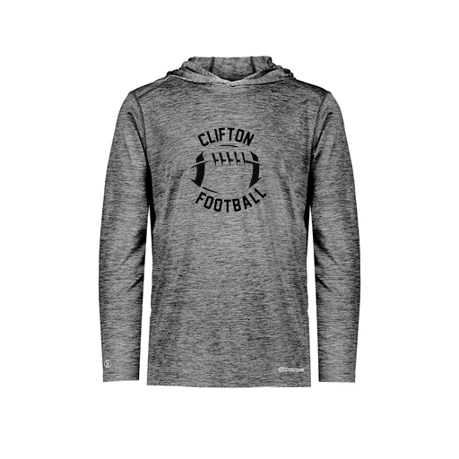 [FOLHCGBK-YS-LOGO2] Decker Youth Charge Hoodie (Youth S, Black, Logo 2)